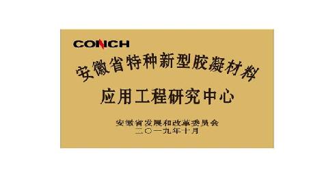 安徽省特种新型胶凝材料应用工程研究中心